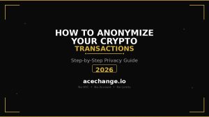 How to Anonymize Crypto 2026 - No KYC privacy swap guide by AceChange.io