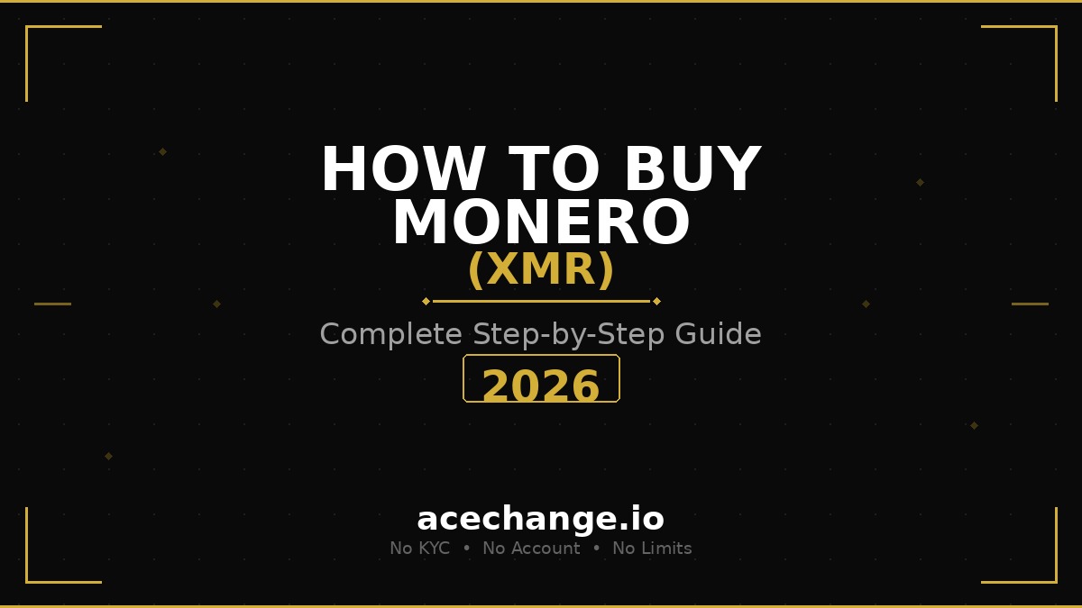 How to Buy Monero XMR in 2026 - Complete step-by-step guide to swap USDT to XMR on AceChange.io